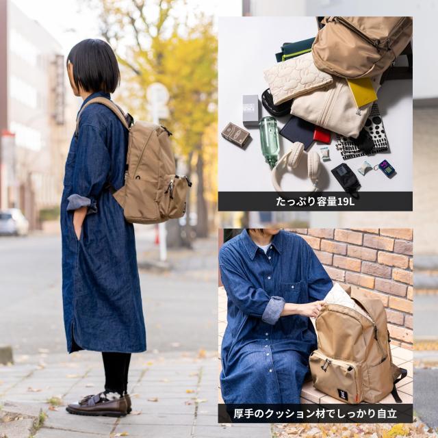 DOD(ディーオーディー) ナニゲニーリュック 軽量 撥水 11ポケット