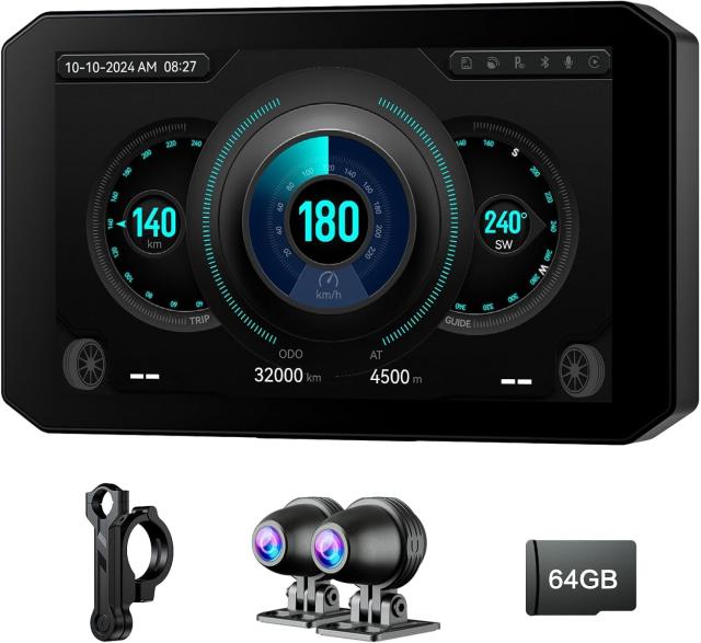 Changer バイク ドライブレコーダー　ディスプレイ付　CarPlay対応 Amazon.co.jp: Changer バイク ドライブレコーダー Carplay