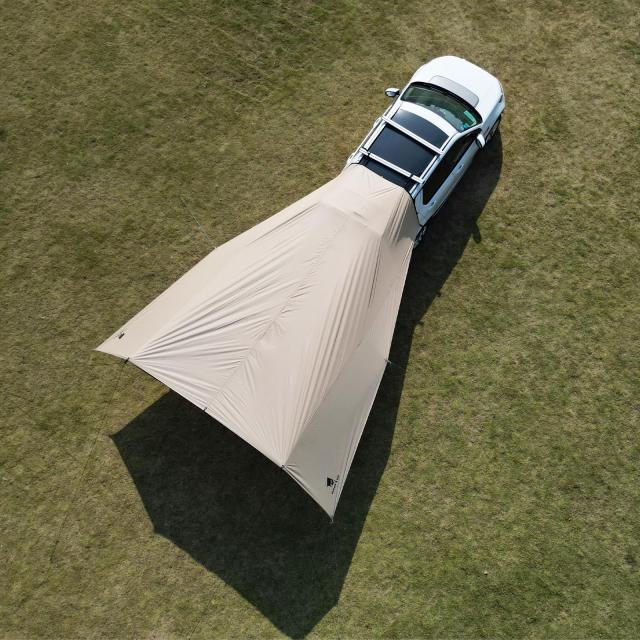Geer Top カーサイドタープ 車用 リアゲートタープ カーサイド