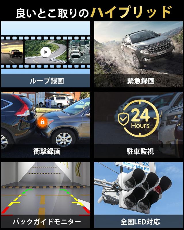 ドライブレコーダー ミラー型【2025年進化&4KHD画質&12インチ ドライブレコーダー ミラー型【2025年進化&4KHD画質&12インチ