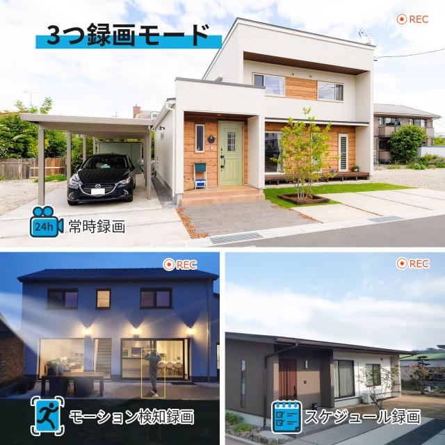 防犯カメラ 屋外 IP66防水防塵 500万画素 超高画素 JENNOV 防犯カメラ 屋外 IP66防水防塵 500万画素 超高画素