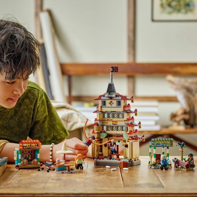 レゴ(LEGO) ワンピース アーロンパークの戦い ルフィ ウソップ ナミ アーロン チュウ 五重塔 手配書 おもちゃ 玩具 誕生日 プレゼント ブ_8