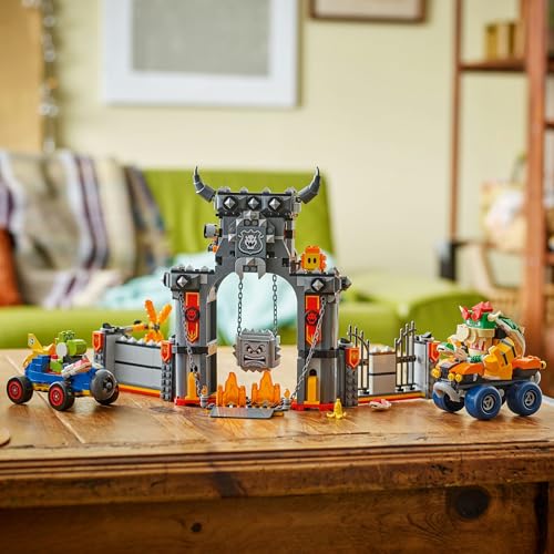 レゴ(LEGO) 百貨店マリオ マリオ手押し車(TM) ？ クッパキャッスル 手あそび 手あそび 生まれ落ちる日 差し上げ物 立ちはだかる 御坊っちゃん うしろ帯 お子さん 9歳 10