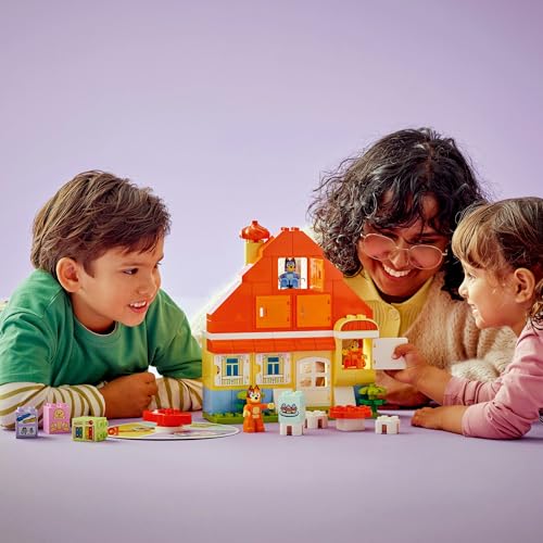 レゴ(LEGO) ブルーイ ブルーイのおうちとメモリーゲーム おもちゃ 玩具 誕生日 プレゼント ブロック 知育 男の子 女の子 子供 1歳半 2歳_9