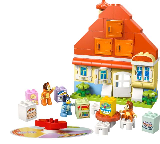 レゴ(LEGO) ブルーイ ブルーイのおうちとメモリーゲーム おもちゃ 玩具 誕生日 プレゼント ブロック 知育 男の子 女の子 子供 1歳半 2歳_3