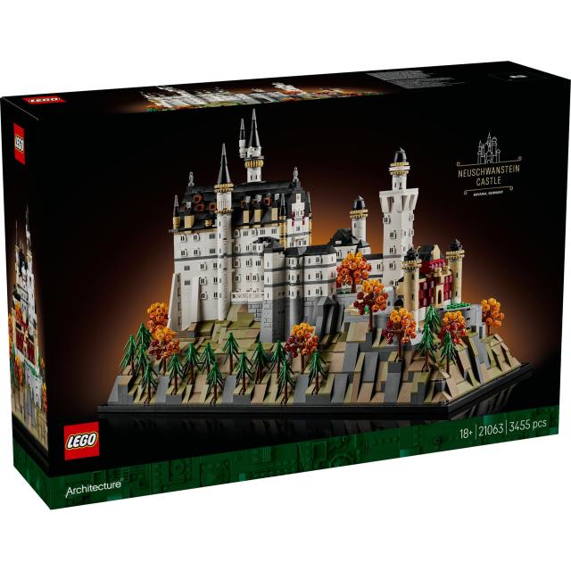 レゴ(LEGO) アーキテクチャー ノイシュヴァンシュタイン城 おもちゃ 玩具 誕生日 プレゼント ブロック 男性 女性 インテリア オシャレ フ_1