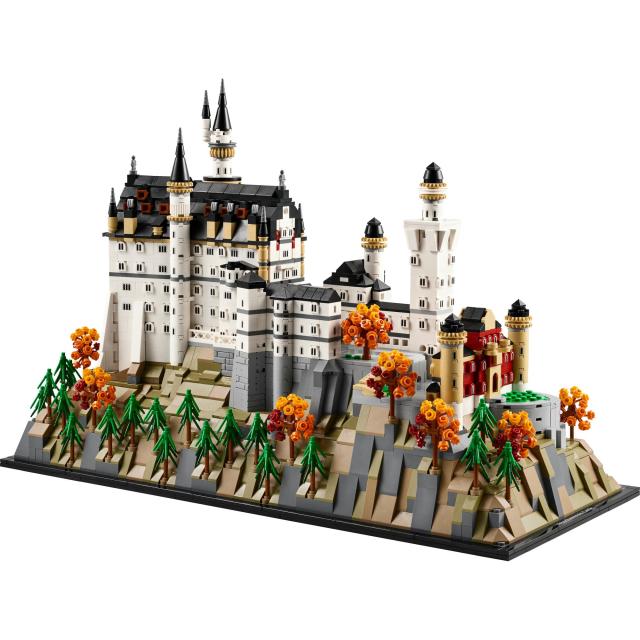 レゴ(LEGO) アーキテクチャー ノイシュヴァンシュタイン城 おもちゃ 玩具 誕生日 プレゼント ブロック 男性 女性 インテリア オシャレ フ_3