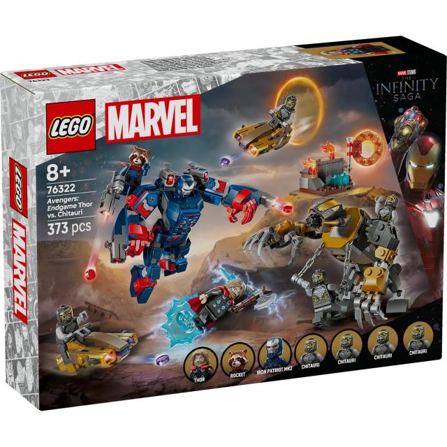 レゴ(LEGO) マーベル アベンジャーズ／エンドゲーム ソー vs. チタウリ おもちゃ 玩具 誕生日 プレゼント ブロック 男の子 女の子 子供 8_1