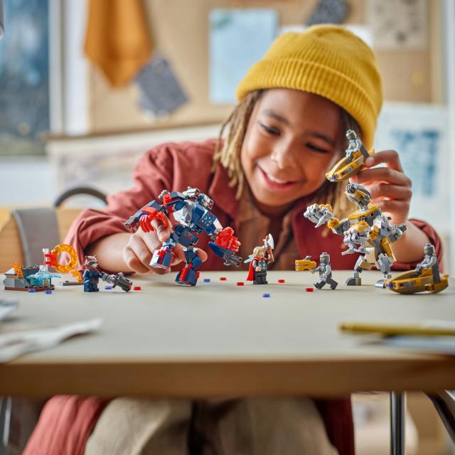 レゴ(LEGO) マーベル アベンジャーズ／エンドゲーム ソー vs. チタウリ おもちゃ 玩具 誕生日 プレゼント ブロック 男の子 女の子 子供 8_8