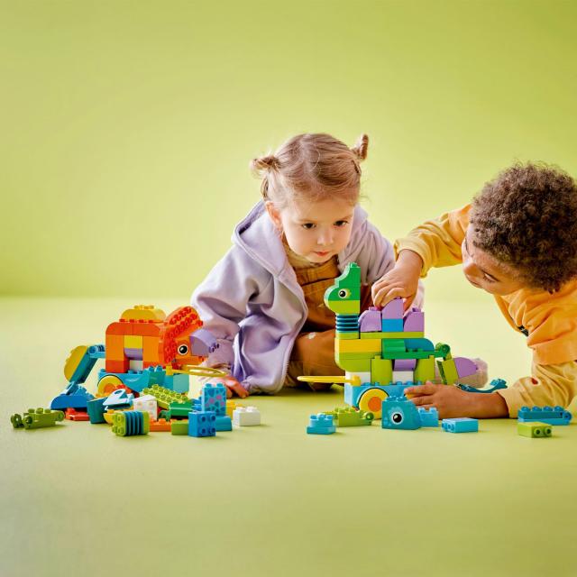 レゴ(LEGO) デュプロ デュプロのまち 3in1 きょうりゅうプルトイ おもちゃ 玩具 誕生日 プレゼント ブロック 知育 男の子 女の子 子供 1_8