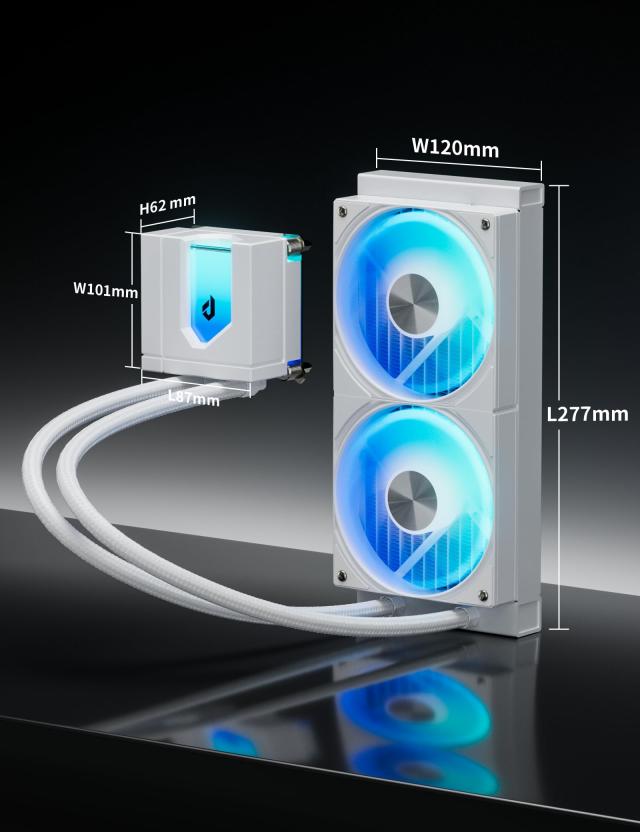 み upHere 簡易水冷CPUクーラー 240mmラジエーター 水冷システム