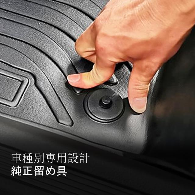 ZUNDUO トヨタ ランクル250 ランドクルーザー250系 7人乗り 専用 フロアマット＆ラゲッジマット 2024年4月〜現行 Land Cruiser 250 3Dフロ