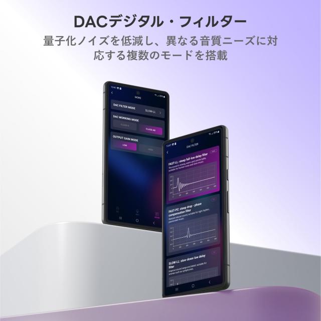 LAMSCAT LC7100 USB-C DAC ポータブルヘッドホンアンプ EQ調音 アプリ個性化 4.4mm/3.5mm 32bit/768kHz ハイレゾ ダブルDAC内蔵CS43198 C_4