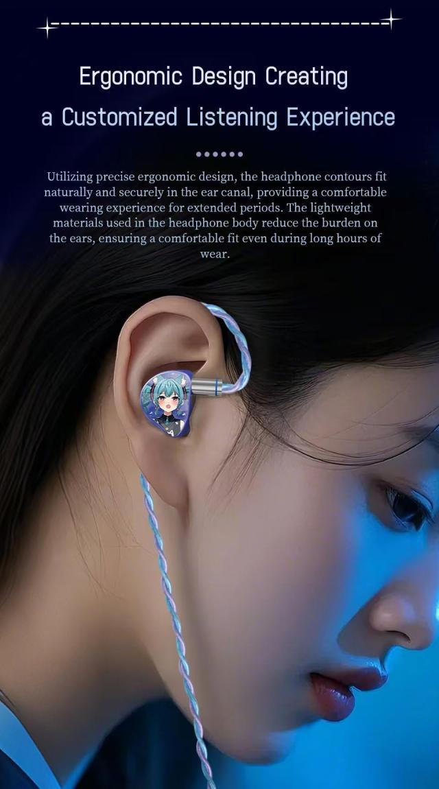 CVJ Aria ？夢 イヤモニ 有線イヤホンカナル型 ダイナミックハイエンド