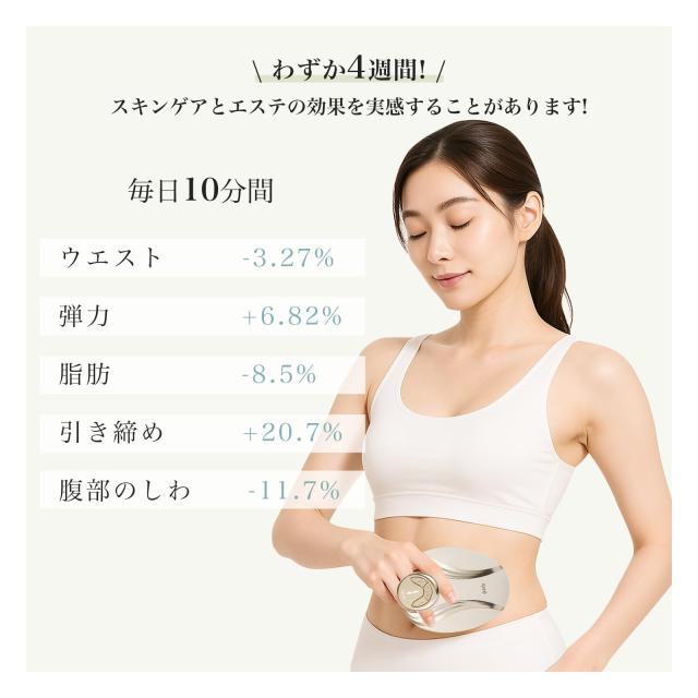 yete 美顔器 ボディ美容器 1台多役 複合美容器 超音波RF 5段階の強度