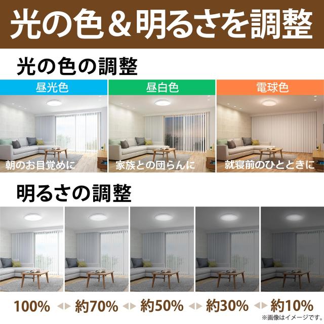 HotaluX（ホタルクス） ＜日本製＞ LEDシーリングライト HLDC08280A 適用畳数~8畳 (日本照明工業会基準) 3500lm 昼光色（6500K）電球色（27_4