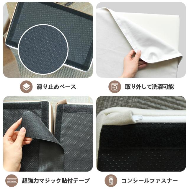 BanaSuper アスレチック ソフトブロック ソファとして使用可能 布製玩具 大型 室内遊具 子供 キッズ おもちゃ (7点セット)_3