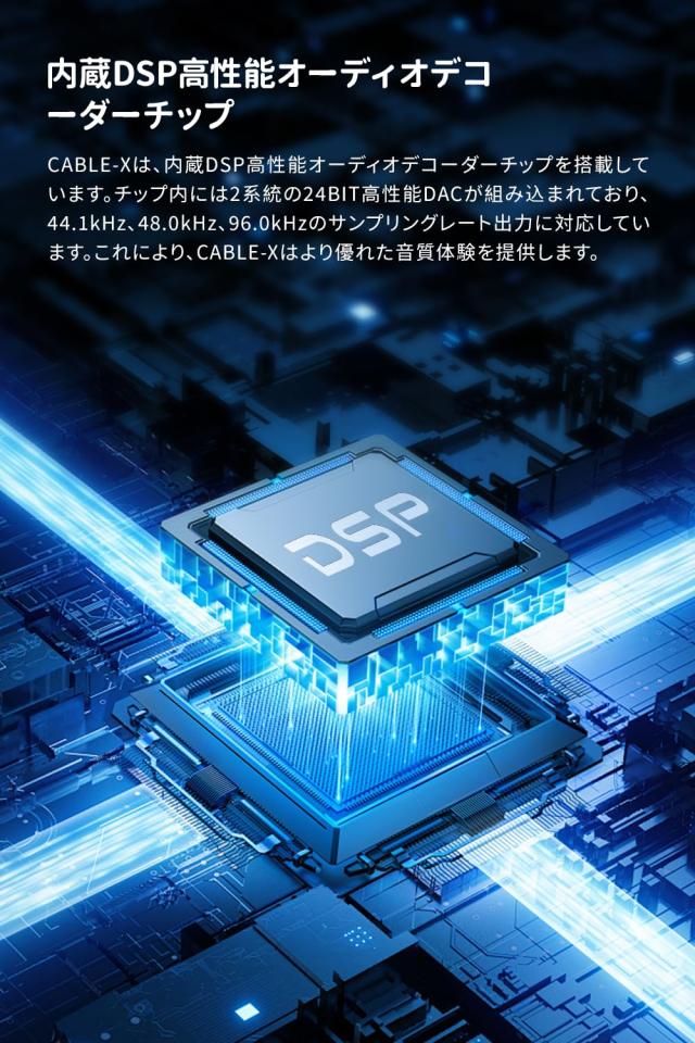 TANCHJIM CABLE X イヤホンケーブル | リケーブル 0.78mm 2Pin | 1.25m銀メッキ高性能ケーブル | 銀銅ハイブリッドHIFI対応 | 高性能DSP