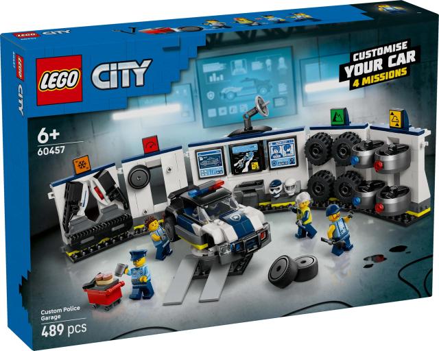 LEGO(レゴ) シティ ポリスカー カスタムショップ 60457 おもちゃ