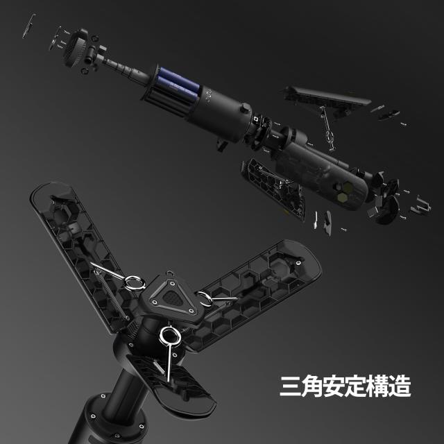 Outask三脚付きランタン 業界初の収納式キャンプ ランタン ledランタン