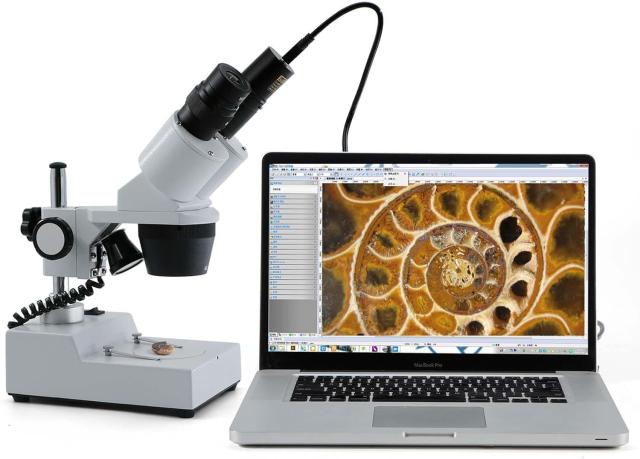 SWIFT EP1 顕微鏡カメラ 1.3MP HD USB2.0 デジタル接眼レンズ 生物顕微鏡対応 カラー写真・動画撮影可能 Windows/Mac対応