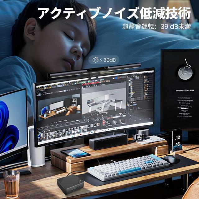 IPRODA ミニ PC N100 - 第 12 世代 Intel Alder Lake (最大 3.4GHz