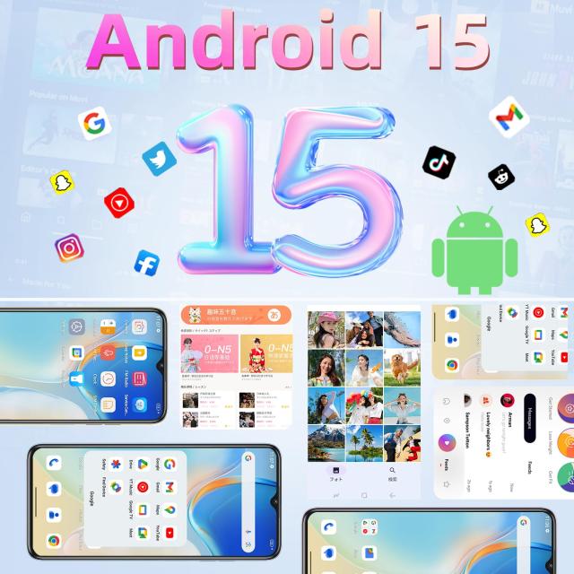 OUKITEL C1 SIMフリー スマートフォン 本体 16GB RAM+128GB ROM 1TB