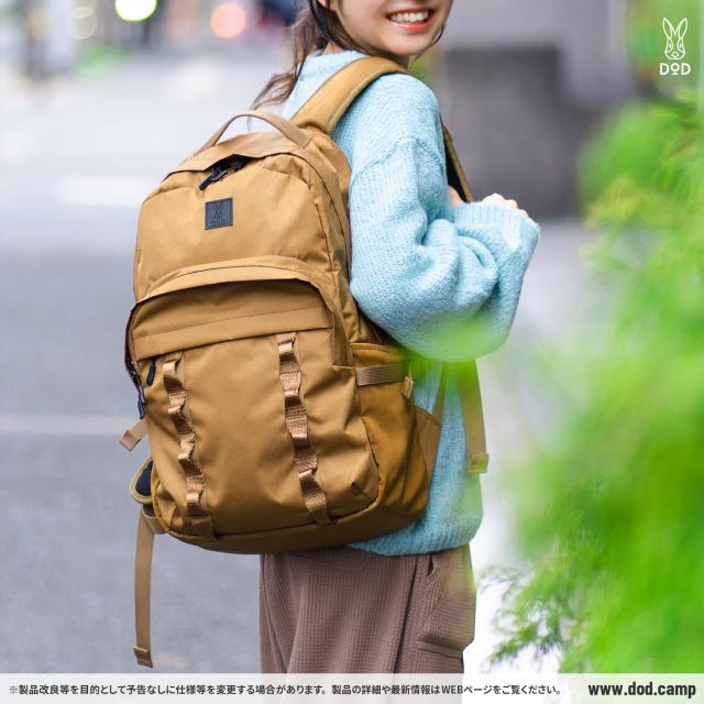DOD(ディーオーディー) デイパCD 軽量 24L PC収納 デイパック バック