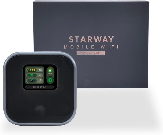 Starway ポケットWiFi モバイルルーター simフリー 国内 3GB 10日間 プラン付き 車載用 wi-fi ルーター 月額費用無し 端末買い切り チャ_6