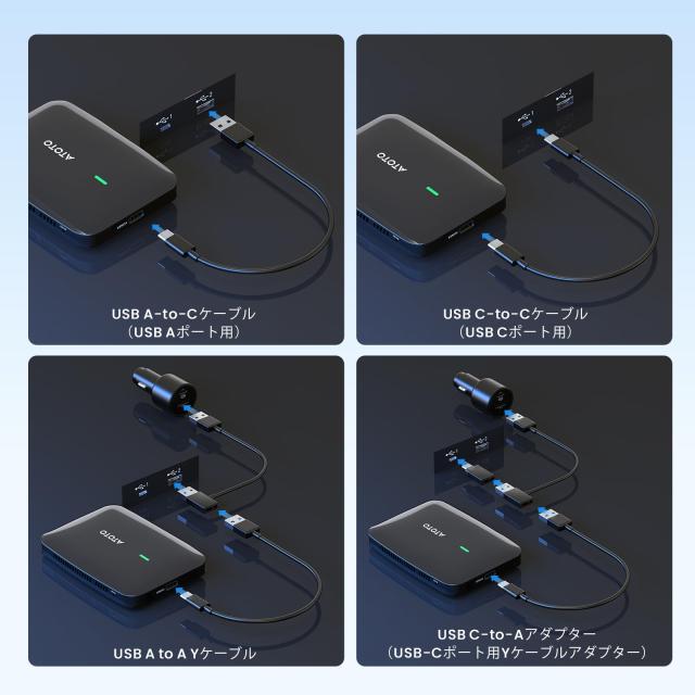 CB4B CarPlay ワイヤレス AI Box カープレイ カープレイ ai ボックス、Ai Box CarPlay ワイヤレス/Android