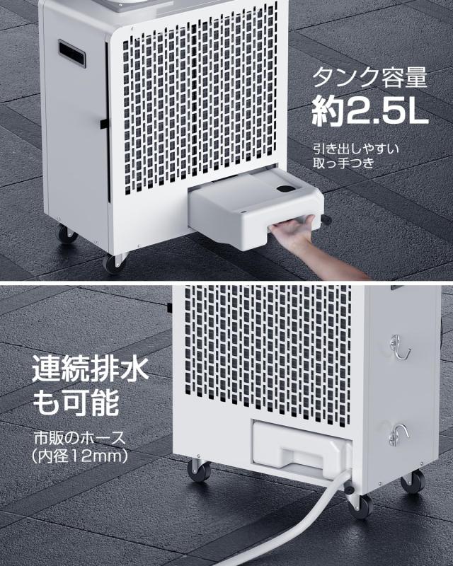 Nayuoo スポットクーラー 業務用 100v【2025業界初 液晶パネル