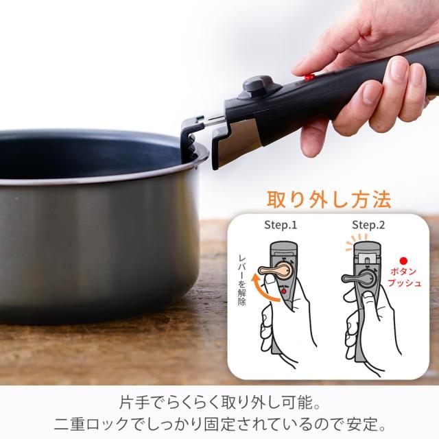 【Amazon.co.jp限定】 アイリスオーヤマ フライパン 鍋 セット IH＆ガス火対応 12点 1人暮らしセット ダイヤモンドコート ダイヤモンドコ_2