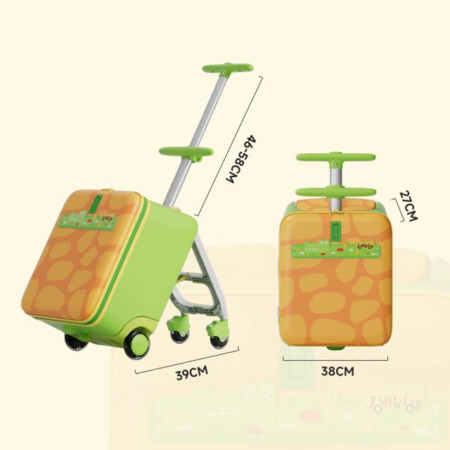 Jovikids] 乗れるキャリーケース 子供 32L多機能子供 スーツケース