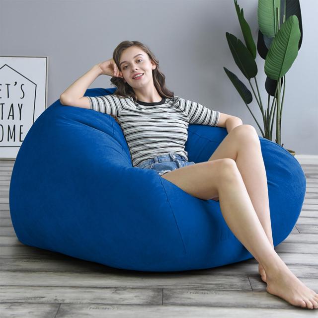 ビーズクッション怠け者ソファ 100×80cm 一人掛け 座布団 柔らかい 軽量 ビーズクッション怠け者ソファ 100×80cm 一人掛け 座布団 柔らかい