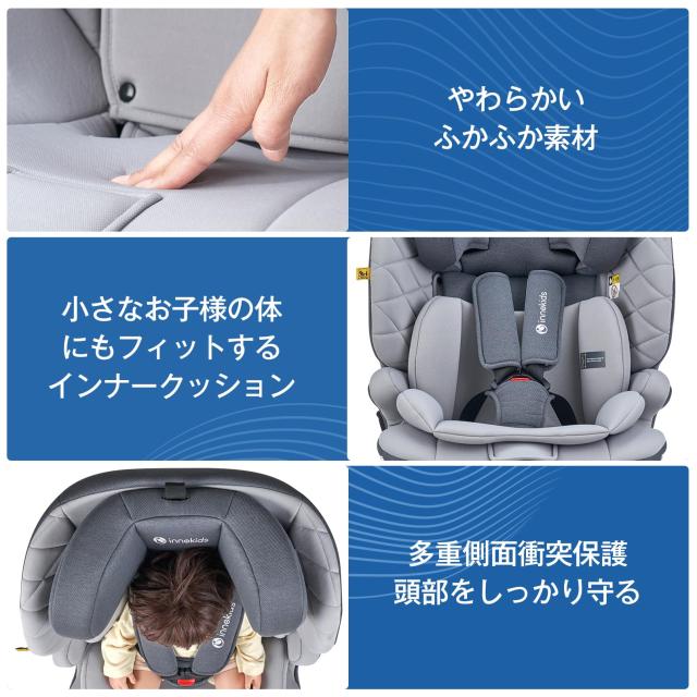 innokids チャイルドシート ISOFIX固定 R129適合 i-Size 15ヶ月〜12歳