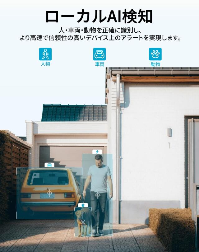 virtavo 防犯カメラ 屋外 ソーラー ワイヤレス 充電式 カラフルナイト