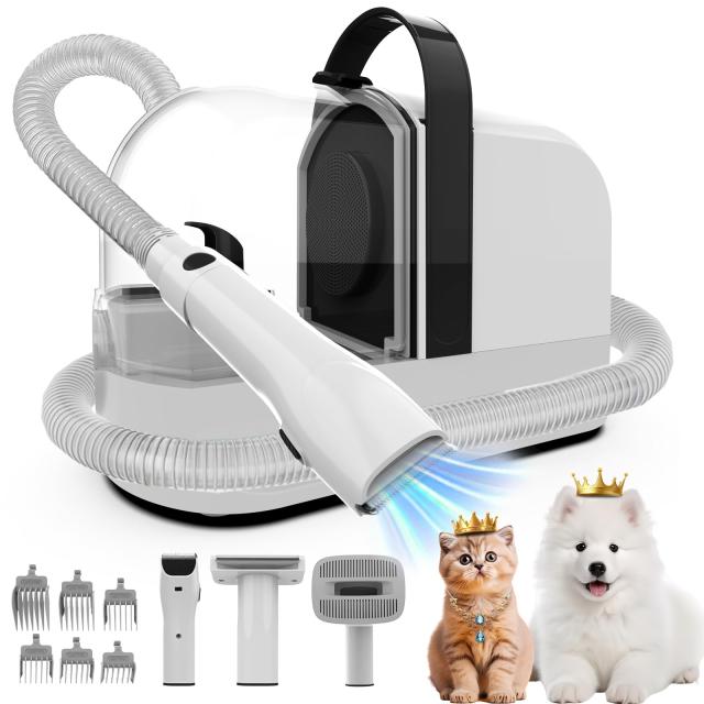 ペット用品 AIRROBO ペットグルーミング用掃除機12000Pa おまけ付き