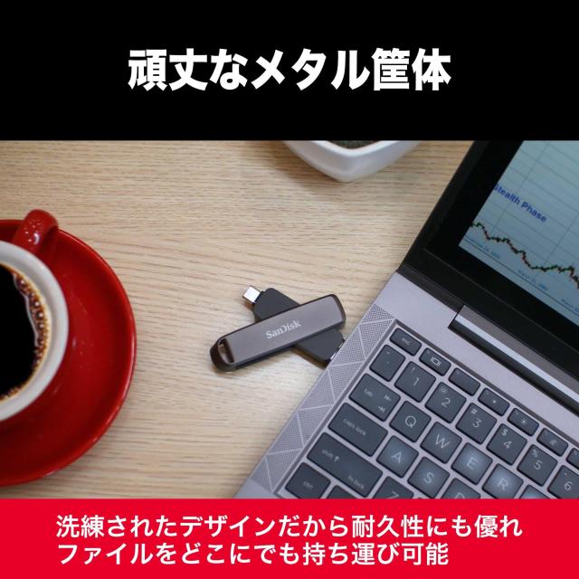 【 サンディスク 正規品 】 SanDisk 外付け SSD 1TB USB3.2Gen2 読出最大1000MB/秒 USB Type-C ＆ USB Type-A デュアルドライブ ポータブ_3