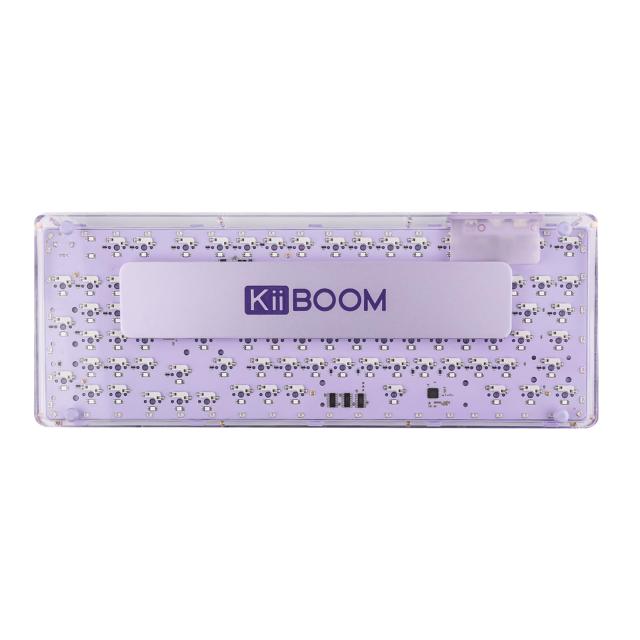 KiiBoom Phantom 98 ホットスワップ対応クリスタルガスケットマウントメカニカルキーボード、トリプルモードNKROゲーミングキーボード 南_6
