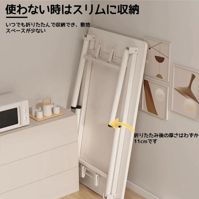 Rshtong 昇降デスク 折りたたみテーブル パソコンデスク 北欧 机 高さ