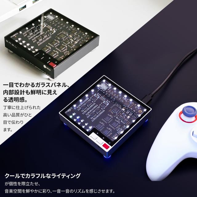 SMSL LINLINLIN M20 MQA USB DAC MQA/MQA-CD対応 USB2.1/USB2.2 ゲーミングDAC CS43131チップ搭載 4基 3.5mm ＆ 4.4mm ヘッドホンアンプ P