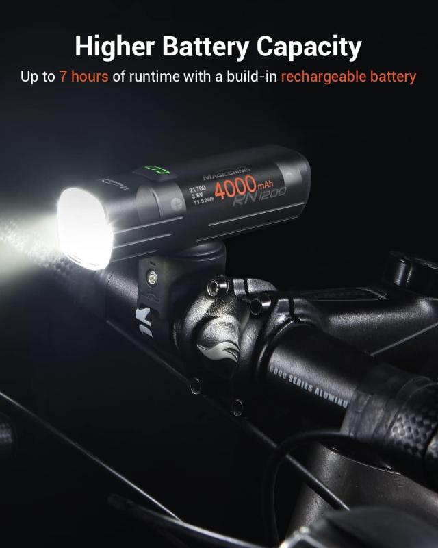 Magicshine 自転車 ライト RN 1200 ロードバイク ライト 自転車ヘッドライト LED 1200 ルーメン IPX7 防水 高輝度 長時間 USB-C 充電式_3