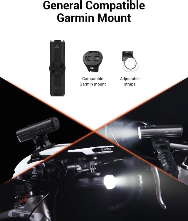 Magicshine 自転車 ライト RN 1200 ロードバイク ライト 自転車ヘッドライト LED 1200 ルーメン IPX7 防水 高輝度 長時間 USB-C 充電式_4