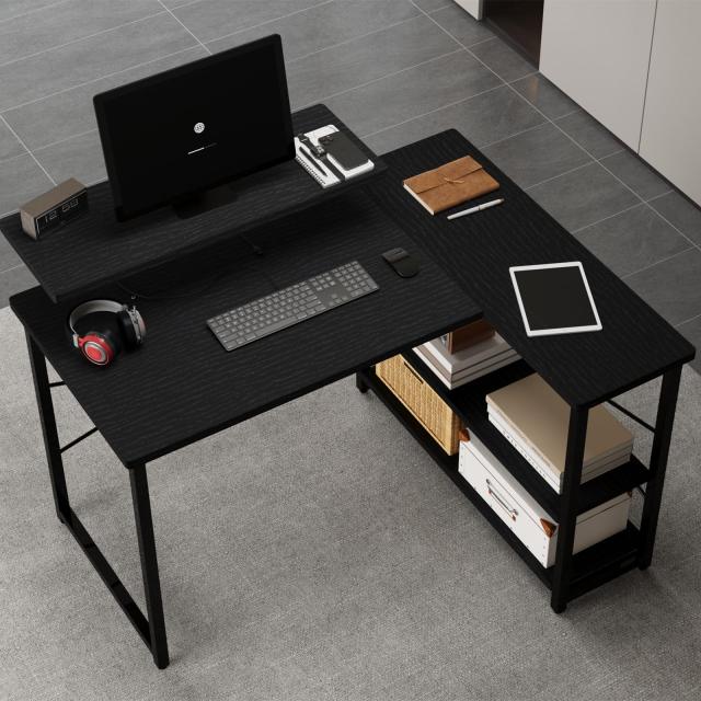 パソコンデスク L字 ゲーミングデスク 幅110 L字デスク pcデスク デスク ZXD パソコンデスク L字 ゲーミングデスク 幅105 L字デスク pcデスク