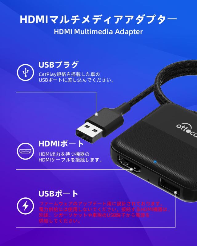 オットキャストカーテレビメイト Ottocast Car TV Mate 新型 オットキャストカーテレビメイト Ottocast Car TV Mate 新型