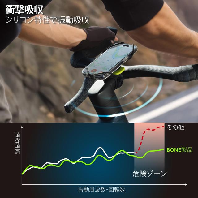 2025新登場【Bone】バイク スマホホルダー スタンド, 自転車 スマホ