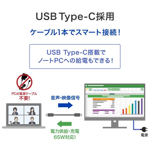 IODATA モニター 27インチ WQHD 100Hz Type-C給電 USBハブ 搭載 縦横回転 AASパネル 非光沢 ブラック 省スペース (HDMI×1/DisplayPort×_3