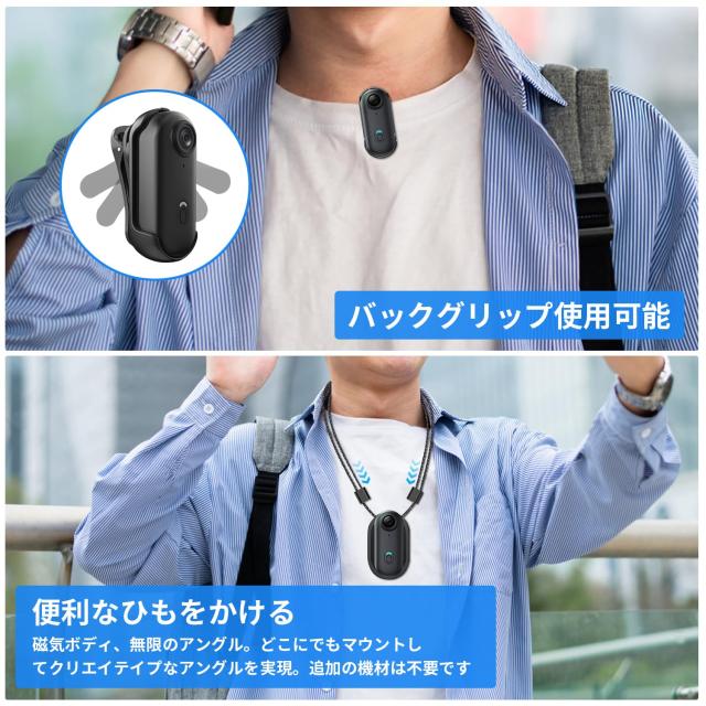 CYI 4Kアクションカメラ 170度広角小型ウェアラブル ビデオカメラ