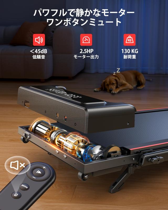 TOPUTURE ルームランナー 時速1~12km 傾斜9%電動 ランニングマシン APP