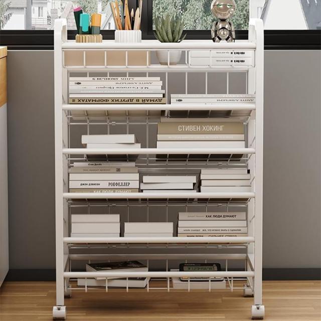 6段 書類ワゴン 引き出し 本棚 キャスター付き サイドワゴン Hoshinoi